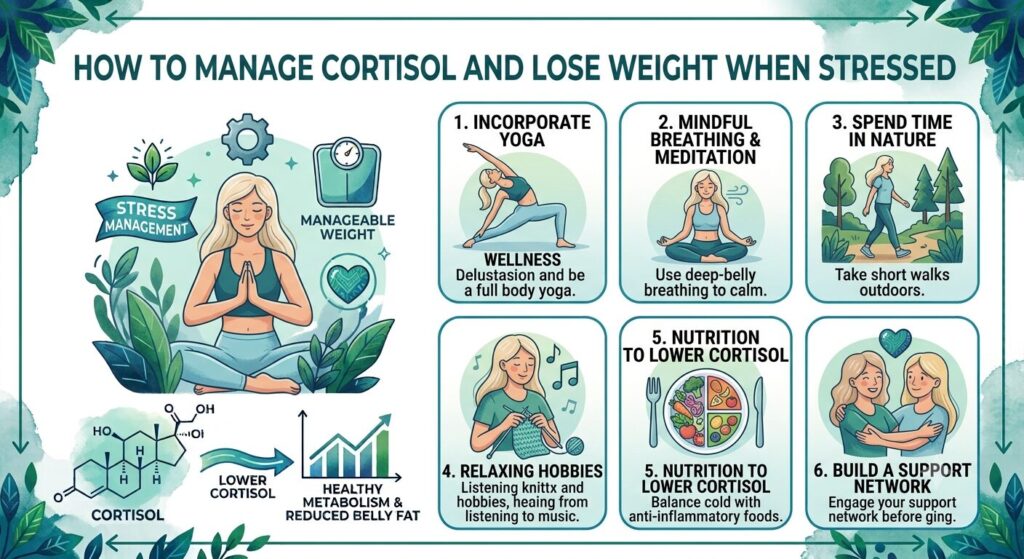 How to Lower Cortisol for Weight Loss